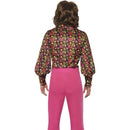 Costumes Australia 1960s Cnd Slack Suit Costume Adult Pink Black_2