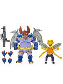 Tmnt Dirtbag And Groundchuck (cartoon) 2pk - 7 Scale Action Figures"