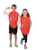 Afl Footy Tabard Costume - One Size Adult
