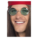 Costumes Australia Size Chart Hippie Specs Adult Silver