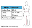 Costumes Australia Size Chart Sub Zero Adult Costume Mortal Kombat