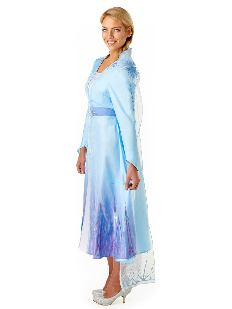 Elsa Deluxe Frozen 2 Costume Adult Womens Blue