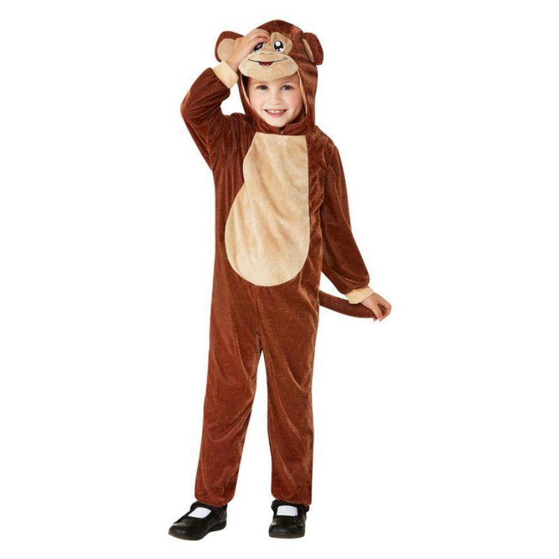 Toddler Monkey Costume Brown Unisex