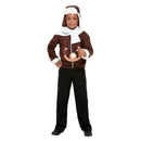 WW1 Pilot Costume Brown Child