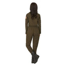 Top Gun Maverick Ladies Aviator Jumpsuit Costume Green