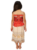 Girls Official Disney Deluxe Moana Hawaiian Polynesian Film Book Day Week Fancy Dress Costume Outfit