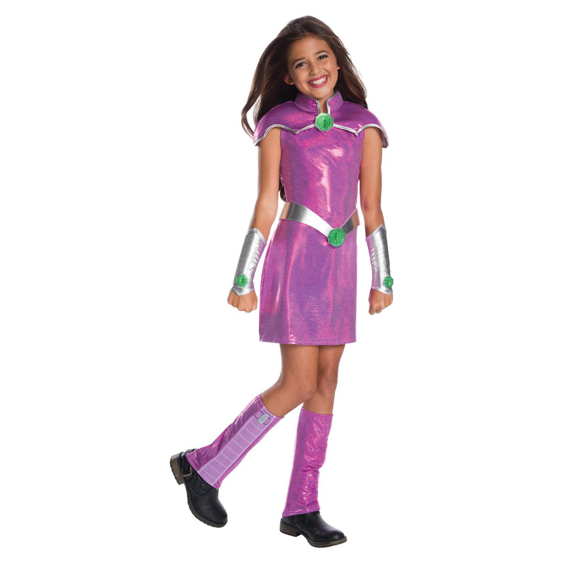 Starfire Deluxe Costume Girls Purple
