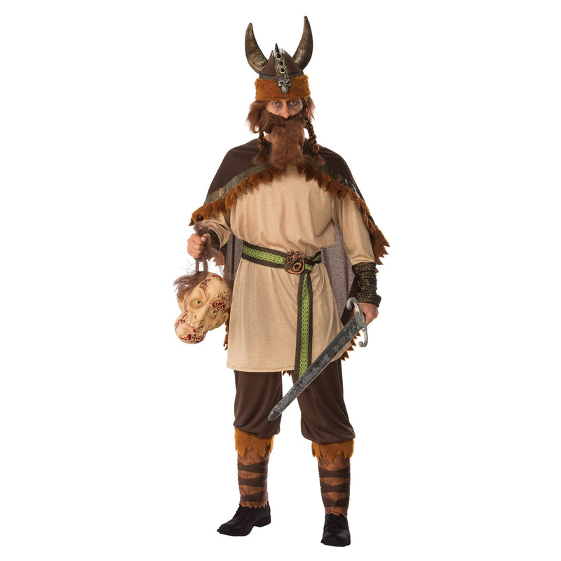 Viking Man Costume Adult Mens -1