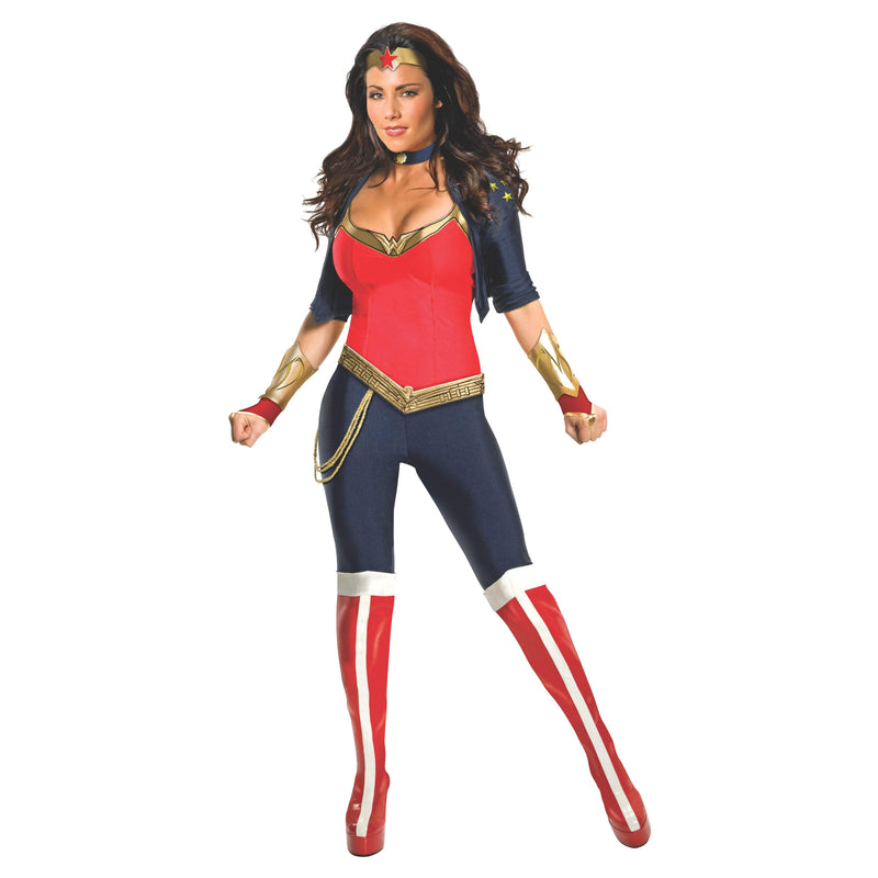 Wonder Woman Adult Womens Red -5