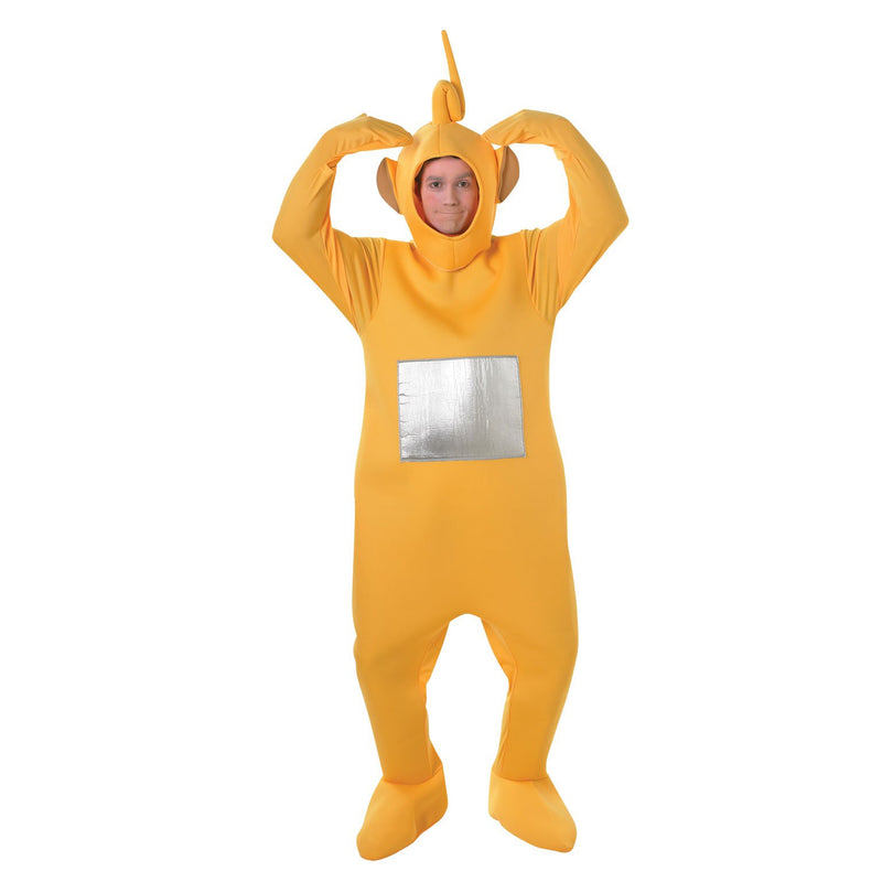 Laa Laa Teletubbies Deluxe Costume Adult Unisex Yellow -1