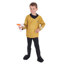 Captain Kirk Star Trek Child Boys Yellow -3