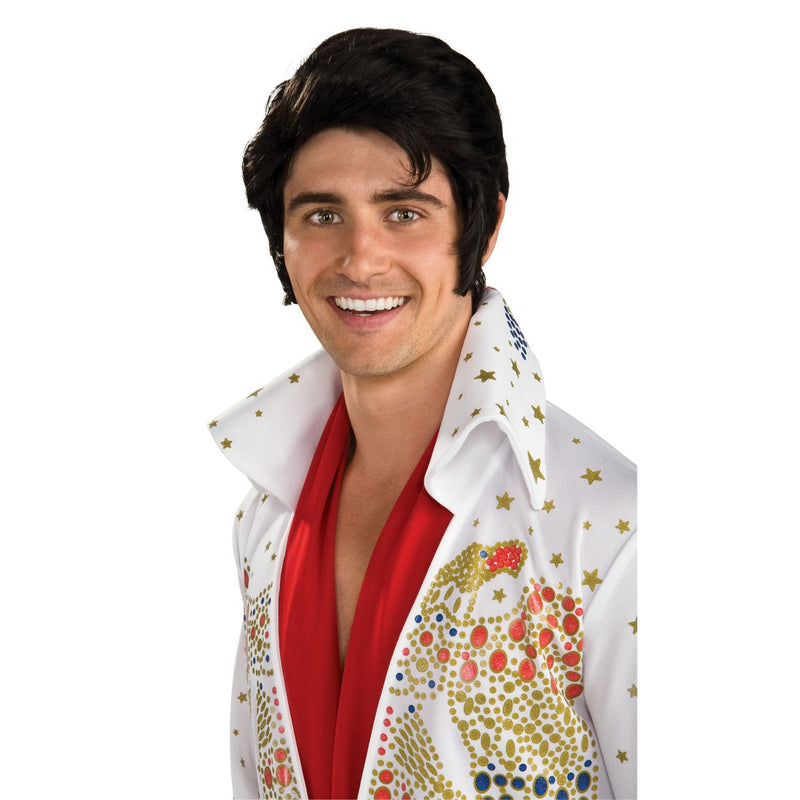 Elvis Wig Adult Mens -1