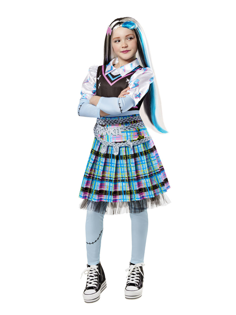 Frankie Stein Child Costume Monster High Deluxe