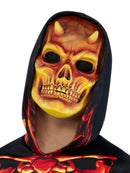 Fire Devil Boys Costume Flame Skeleton