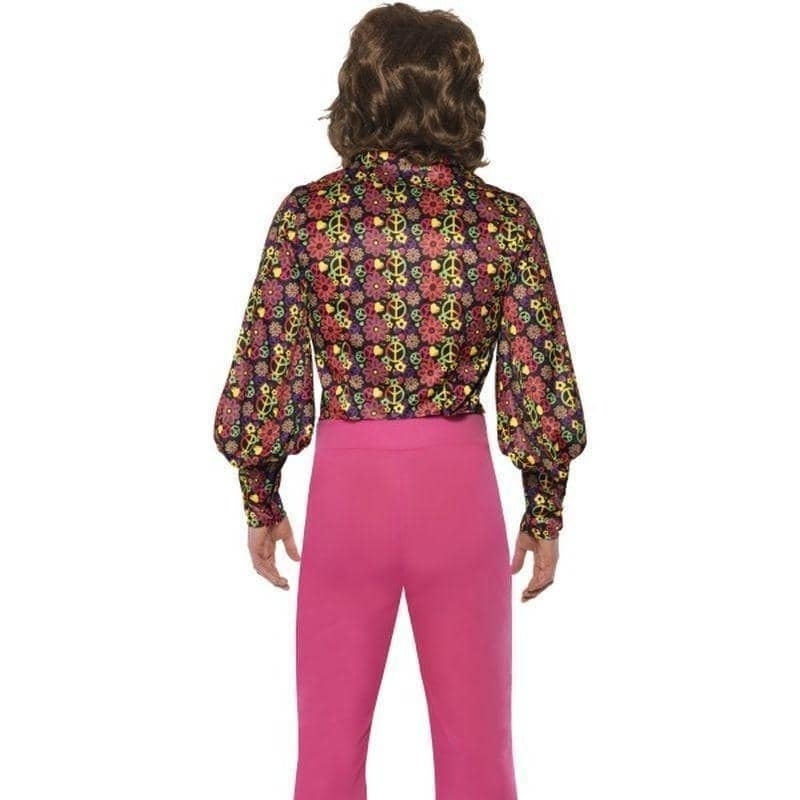 Costumes Australia 1960s Cnd Slack Suit Costume Adult Pink Black_2