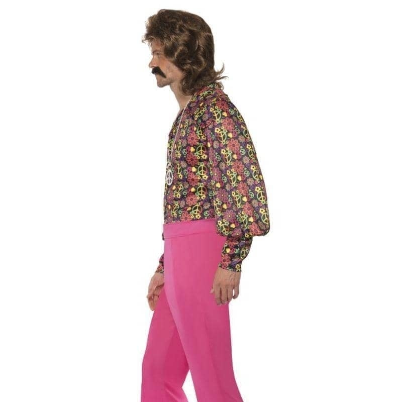 Costumes Australia 1960s Cnd Slack Suit Costume Adult Pink Black_3
