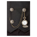 Costumes Australia 20s Pocket Fob Watch Adult Gold Silver_1