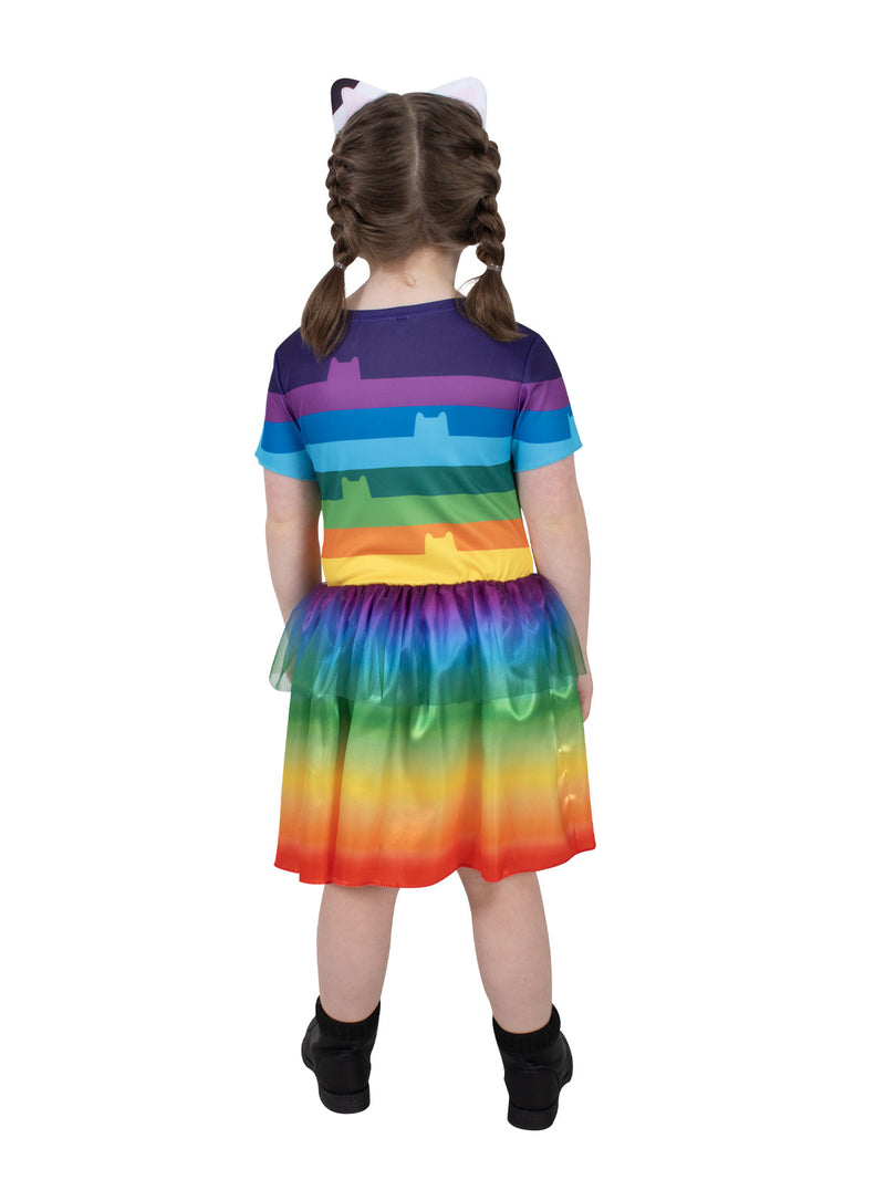 Gabby Rainbow Tutu Costume - Gabby's Dollhouse Child
