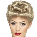 Costumes Australia 40s Vintage Wig Adult Blonde Curls_1