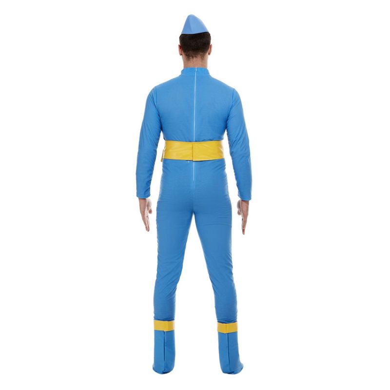 Thunderbirds Scott & Virgil Deluxe Costume Blue Adult 2