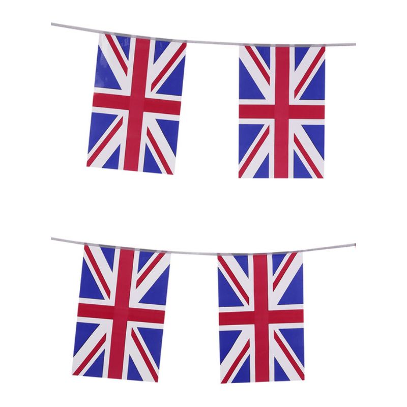 Union Jack Rectangle Bunting Plastic Adult 1