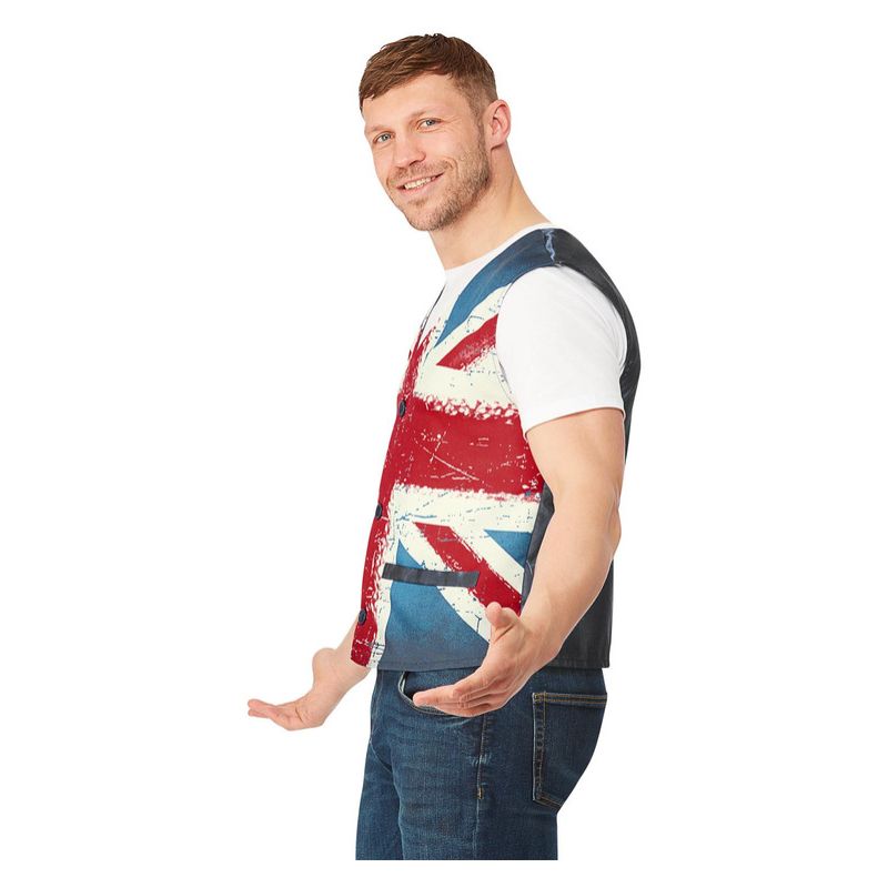 Union Jack Waistcoat Adult 3