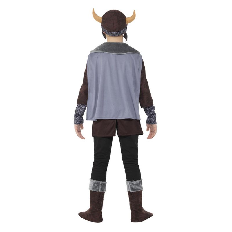 Viking Boy Costume Brown Child Nordic Warrior