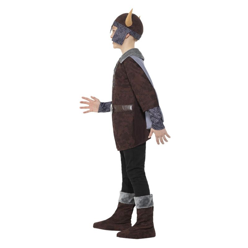 Viking Boy Costume Brown Child Nordic Warrior