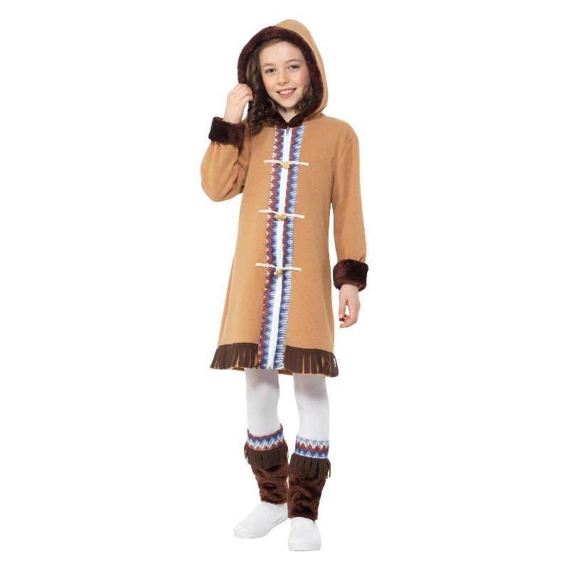 Arctic Girl Costume Brown Child