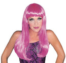 Glamour Light Pink Wig - Adult
