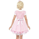 Costumes Australia 50s Diner Girl Costume Pink Dress Mini Hat_2