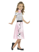 Costumes Australia 50s Poodle Girl Costume Kids Pink_3