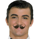 Winged English Moustache - Brown