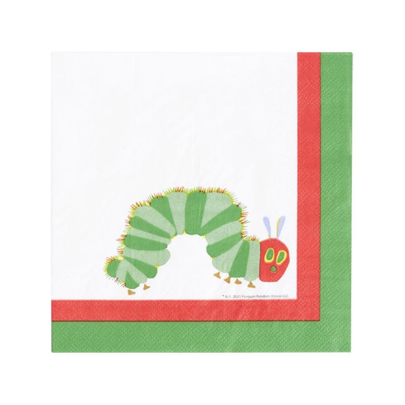 The Very Hungry Caterpillar Tableware Party Child Blue Green Red_1 sm-51565