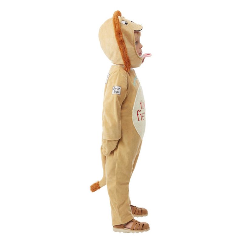 Dear Zoo Deluxe Lion Costume Child Brown Orange_3 sm-51576T2