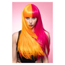 Manic Panic® Candy Pop Downtown Diva Wig Adult Pink Orange_1 sm-51644
