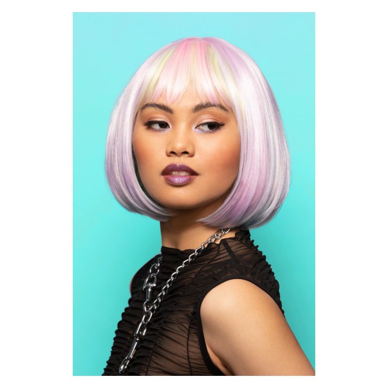 Manic Panic® Misty Rainbow Glam Doll Wig Adult Multi_1 sm-51648