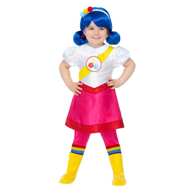 True and The Rainbow Kingdom Costume Dress Child Yellow Blue Pink Red White_1 sm-51663M
