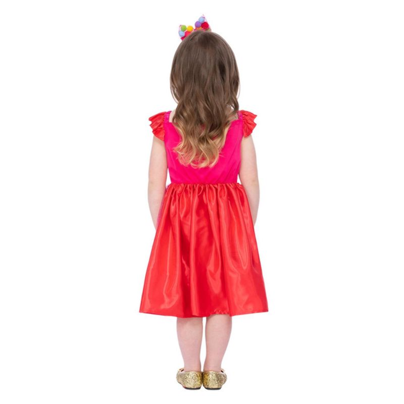 True and The Rainbow Kingdom Pom Costume Child Multi Pink_2 sm-51665S