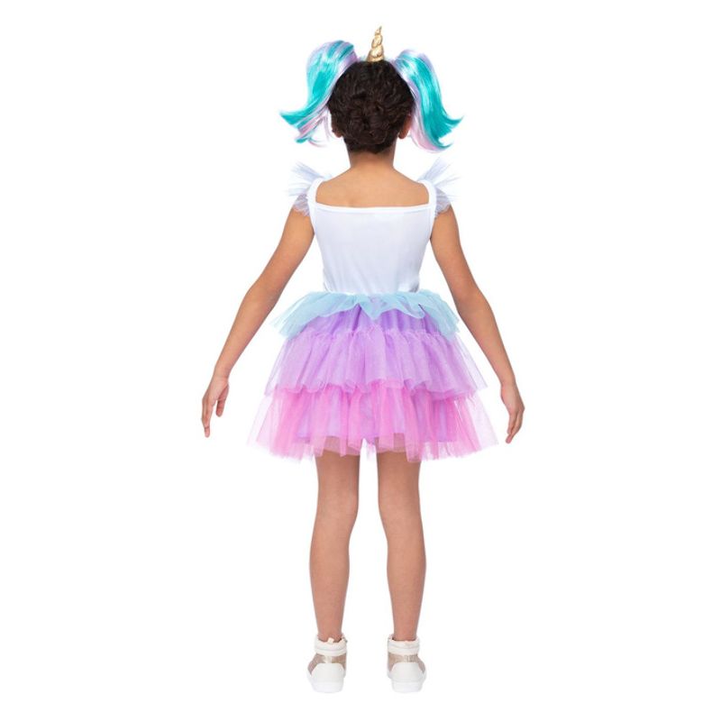 L.O.L Surprise! Deluxe Unicorn Costume Child Multi Pink Purple Turquoise White_2 sm-51667M