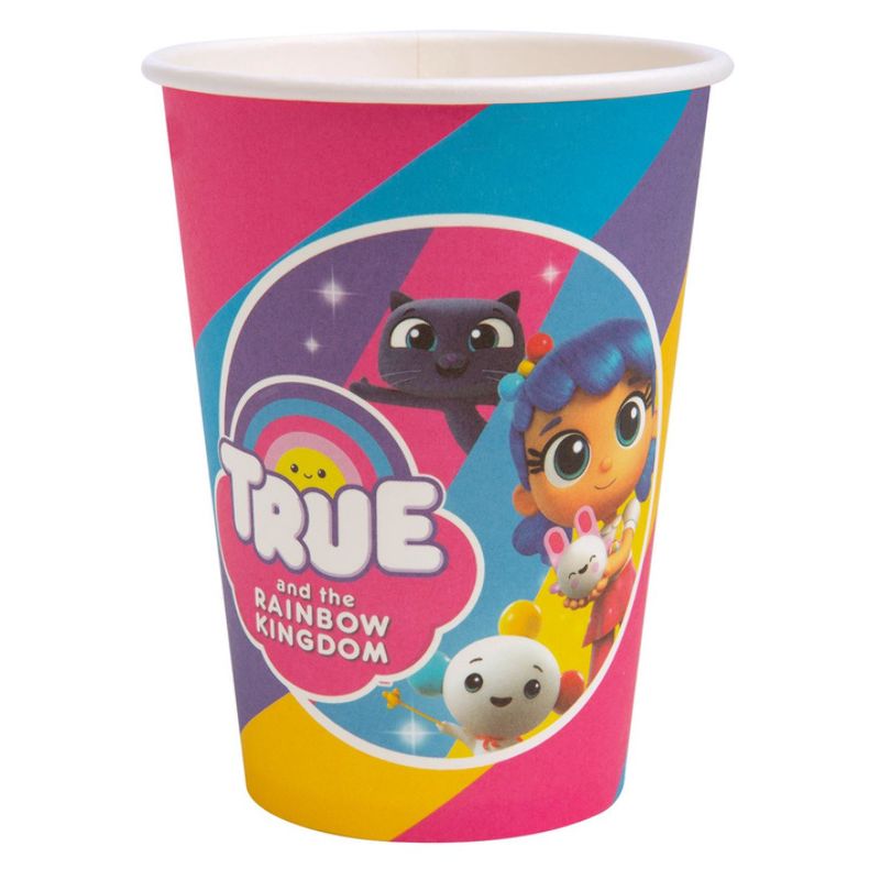 True and The Rainbow Kingdom Tableware Party Cups Child Multi_1 sm-51672