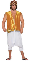 Desert Prince Sultan Costume - Gold