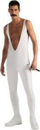 Freddy Mercury White Jumpsuit