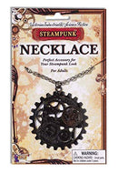 Steampunk Dark Metal Gear Necklace