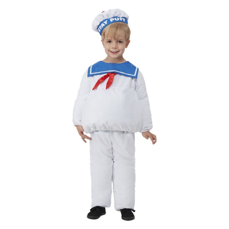 Ghostbusters Stay Puft Costume Child Blue Red White_1 sm-52560S