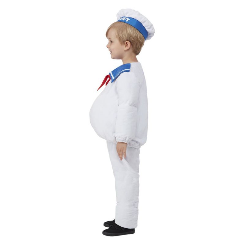Ghostbusters Stay Puft Costume Child Blue Red White_3 sm-52560T2