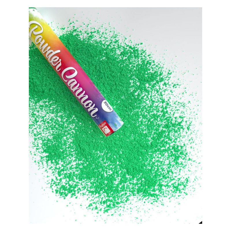 30cm Powder Cannon Green DB of 12 Adult Green_1 sm-52740