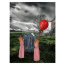 Horror Clown Lawn Prop 1