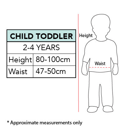Red Wiggles Costume - Size Toddler