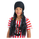 Pirate Bandana with Attached Hair Child 1